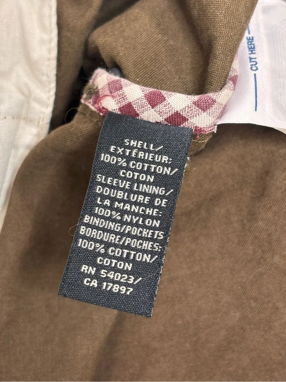 Old Navy two button